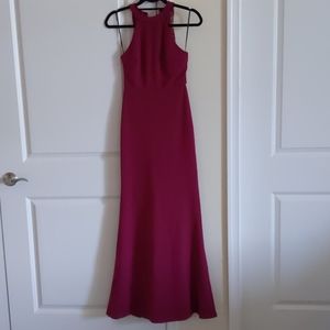 Lulu's Fushia evening gown.